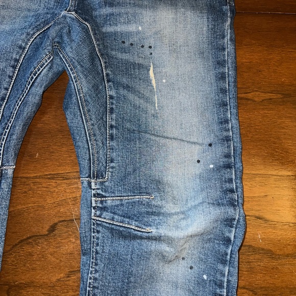 Men's Cotton On Distressed Slim Denim Joggers - Picture 7 of 11